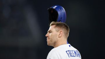 Freddie Freeman con los Dodgers de Los Ángeles.