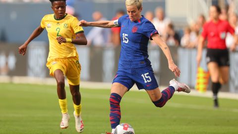 Megan Rapinoe le dice adiós a la selección estadounidense.