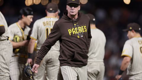 Bob Melvin, mánager de los Padres de San Diego.