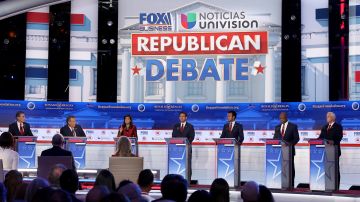 Siete aspirantes a la presidencia se enfrentaron en el segundo debate de las primarias republicanas.