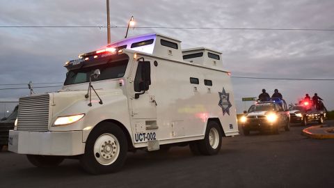 Convoy policíaco