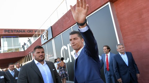 Cristiano Ronaldo en el Pestana CR7.