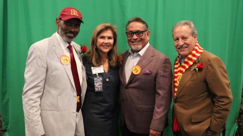 Lynn Cain, Irene Esparza Portillo, Gil Cedillo y Castulo de la Rocha