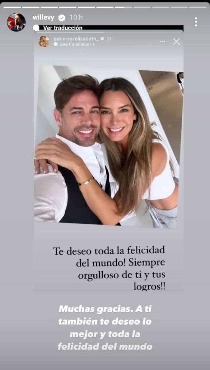 Elizabeth Gutiérrez Comparte Foto Abrazando A William Levy ¿es Un Mensaje Para Samadhi Zendejas