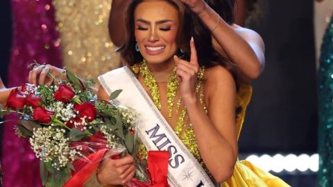 Noelia Voigt es coronada como Miss USA 2023.