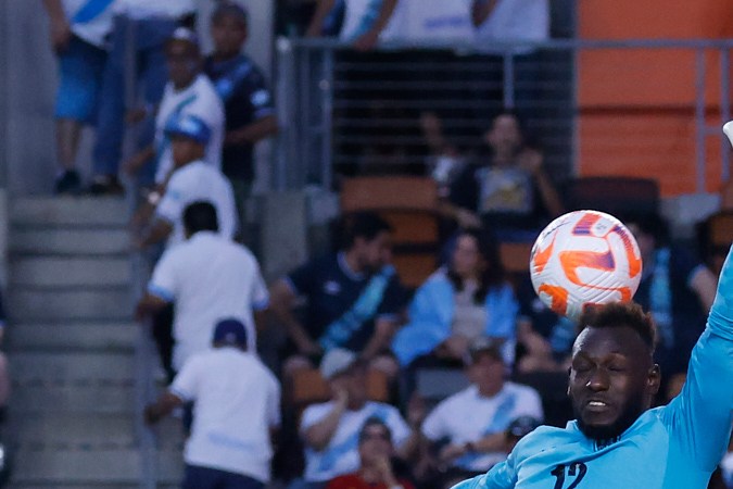 Raiko Arozarena, portero de la Selección de Cuba.
