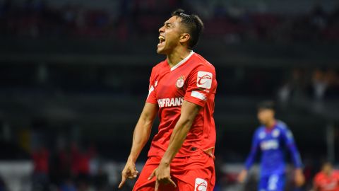 Domínguez tiene cinco goles con el Toluca.