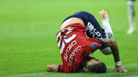 Cristian 'Chicote' Calderón, jugador de Chivas de Guadalajara.