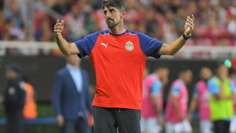 Veljko Paunovic, entrenador de las Chivas de Guadalajara.