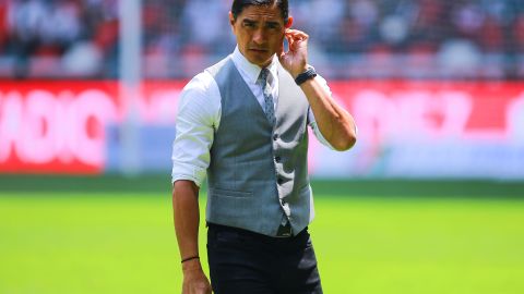 Francisco Palencia, durante el juego de la jornada 16 del torneo Clausura 2019 de la Liga Bancomer MX.