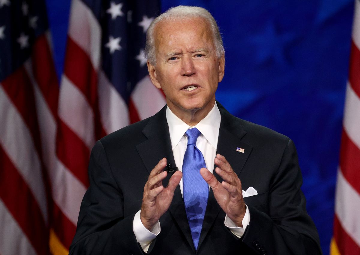 Joe Biden says meaningless phrases and they cut off his audio: “I’m going to bed now,” he said