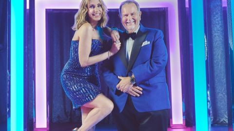 Lili Estefan y Raúl de Molina 25 aniversario de El Gordo y La Flaca.