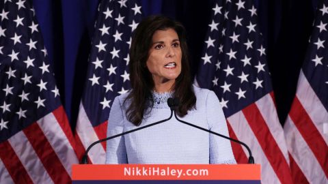 Nikki Haley, aspirante a la candidatura republicana