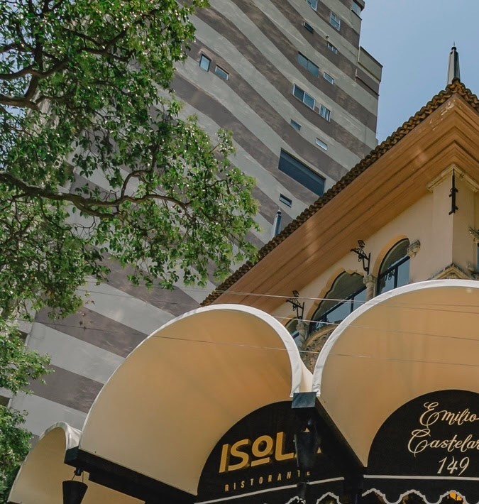 Ristorante Isola en Polanco.