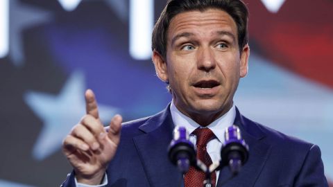 Ron DeSantis, gobernador de Florida y aspirante a la candidatura republicana