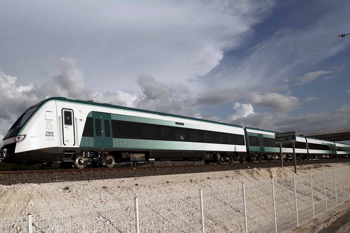 Andrés Manuel López Obrador asegura que el Tren Maya estará listo para entrar en operaciones en diciembre