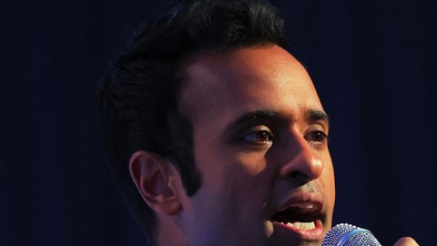 Vivek Ramaswamy se está costeando su carrera política