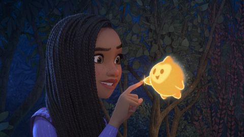 Asha y Star, dos de los protagonistas de Wish, la nueva película de Disney.