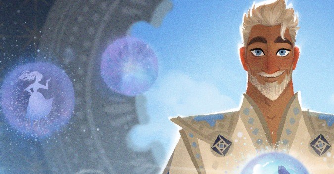 Dibujo conceptual de King Magnifico.