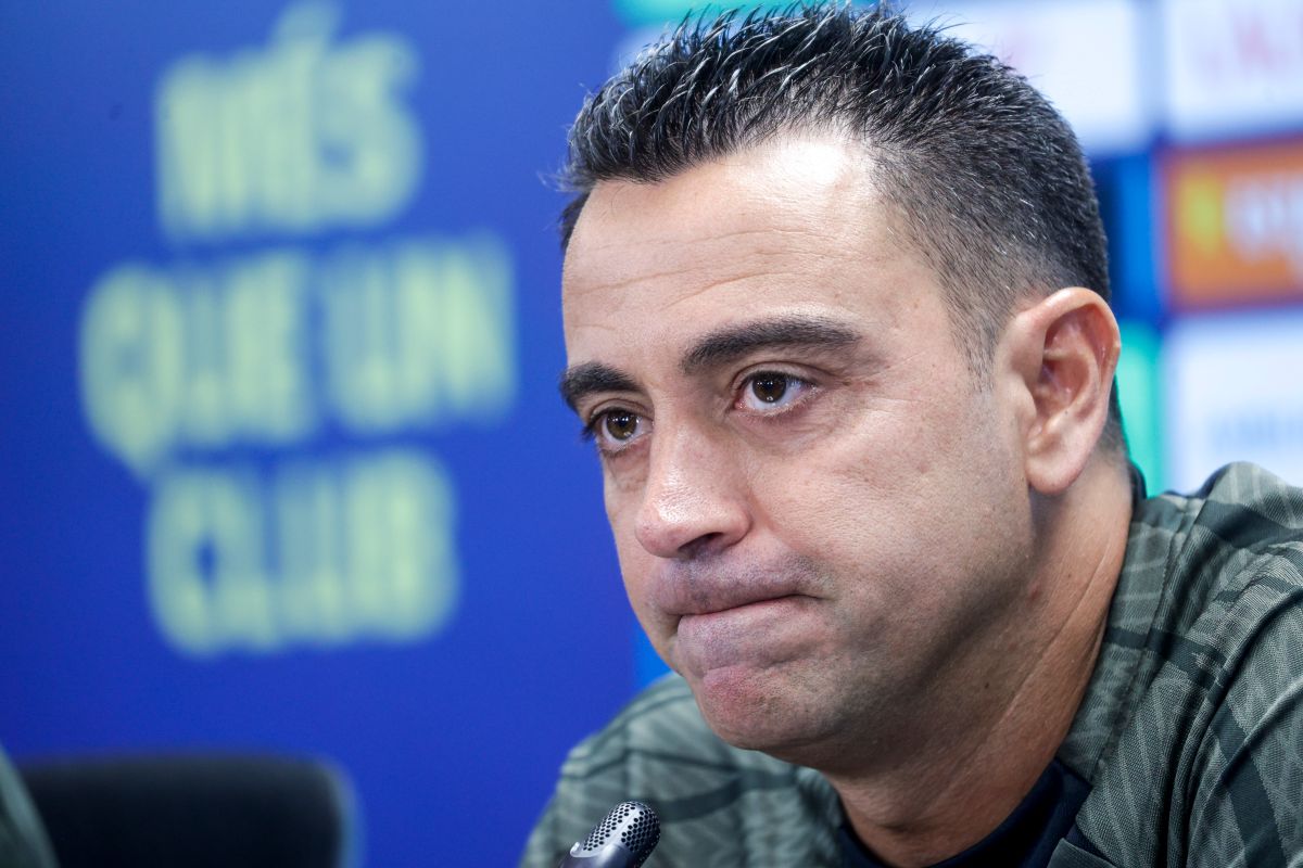Xavi Hernández press conference.