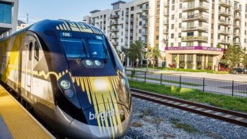 La nueva línea entre Miami y Orlando es lo más cercano que hay en EE.UU. a un tren de alta velocidad.