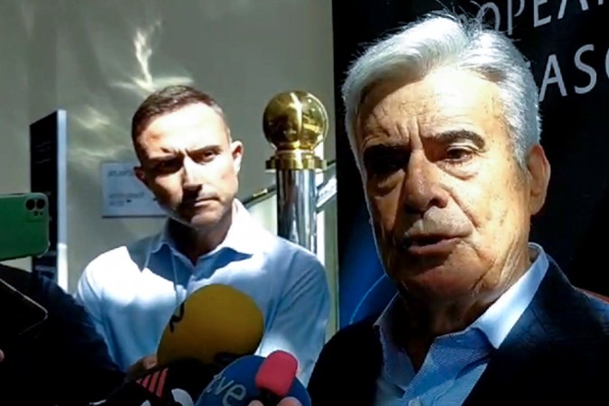 Pedro Rocha, presidente interino de la RFEF. Foto: EFE.