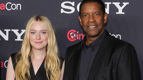 Dakota Fanning y Denzel Washington