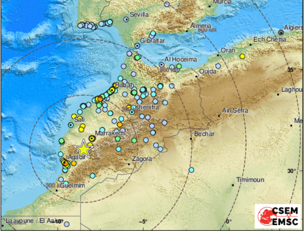 Cerca De 300 Personas Han Muerto Tras El Potente Terremoto Que   Earthquake Morocco 