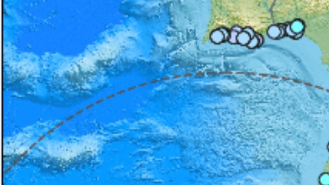 El epicentro del terremoto fue en las montañas de Atlas, a 43 millas al sur de Marrakech, en Marruecos.