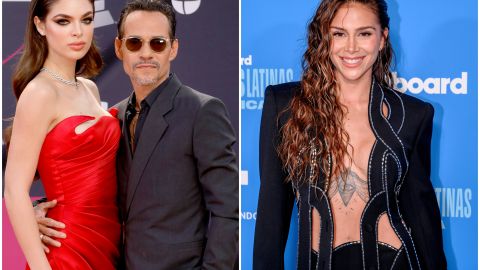 Marc Anthony y Nadia Ferreira bailaron con Greeicy.