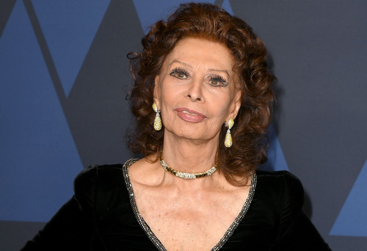 Sophia Loren ya se recupera del accidente que sufrió en su casa de Suiza.