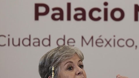 Alicia Barcena y Antony Blinken