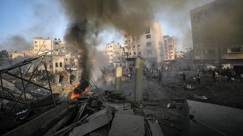 Bombardeos en Gaza