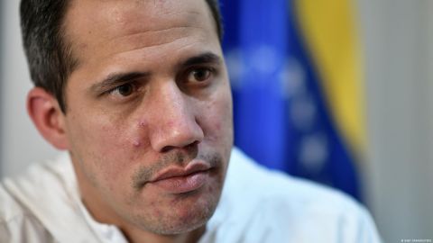 El opositor venezolano Juan Guaidó.
