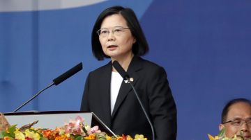 Taiwán "no cederá" ante China, dice su presidenta
