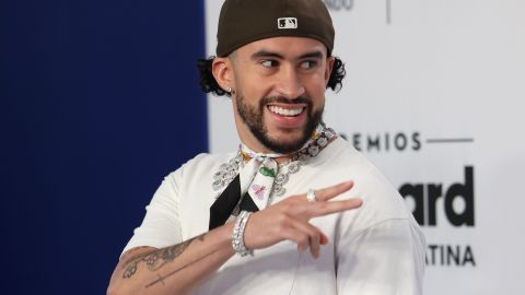 Bad Bunny en los Premios Billboard a la Música Latina 2023.