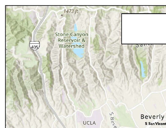 Área de cuarentena por la mosca de la fruta del Mediterráneo en Los Ángeles.