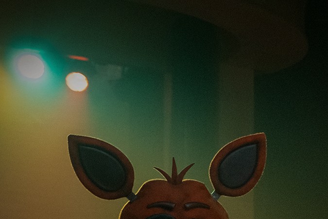 Foxy, Chica, Freddy Fazbear y Bonnie en "Five Nights at Freddy's"