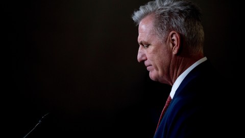 Kevin McCarthy fue destituido como presidente de la Cámara de Representantes.