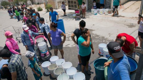 Los gritos desesperados por el “huachicoleo” del agua en México