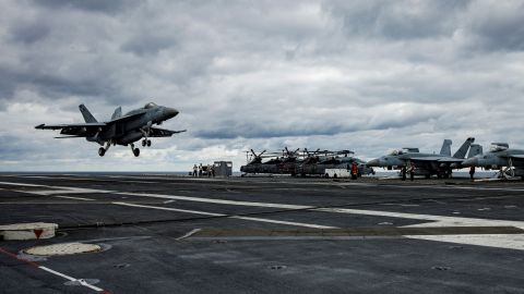 Estados Unidos envío el USS Gerald R. Ford a Israel.