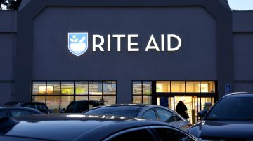 LOS ANGELES, CALIFORNIA - DECEMBER 21: The Rite Aid logo is displayed above a Ride Aid store on December 21, 2022 in Los Angeles, California. Rite Aid Corp. shares were down almost 14 percent in midday trading after the pharmacy chain announced a third quarter revenue loss while lowering its full fiscal year revenue guidance. (Photo by Mario Tama/Getty Images)