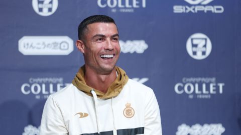 Cristiano Ronaldo estuvo en Teherán en septiembre para jugar la Liga de Campeones asiática.