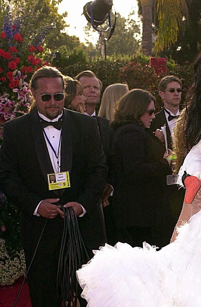 Actress and singer Bjork arrives the 73rd Annual Academy Awards at the Shrine Auditorium in Los Angeles 25 March, 2001. Bjork performs and wrote the music for "I've Seen It All" nominated for Best Song. AFP PHOTO/Lucy NICHOLSON (Photo by LUCY NICHOLSON / AFP) (Photo by LUCY NICHOLSON/AFP via Getty Images)