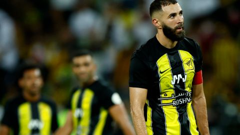 Benzema está con el equipo Al Ittihad.