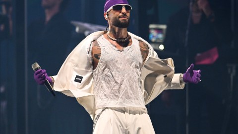 Maluma en su concierto en Las Vegas el 13 de septiembre de 2023.