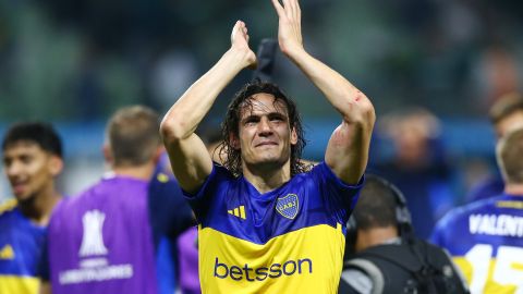 Cavani juega su primera Copa Libertadores con 36 años.