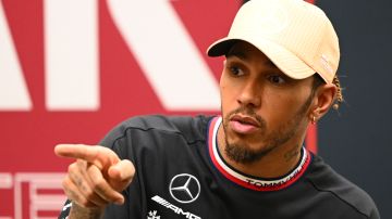 Lewis Hamilton está en el tercer puesto entre los pilotos a falta de cinco carreras.
