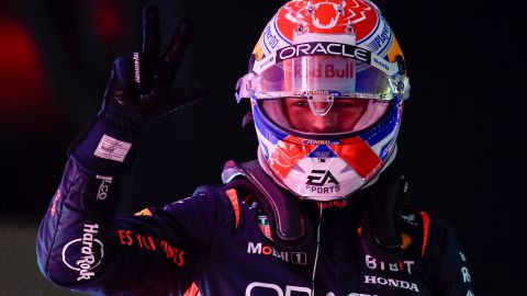 El piloto neerlandés, Max Verstappen, terminó segundo en el sprint de Qatar.