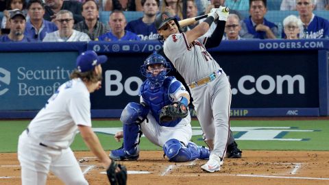 Arizona Diamondbacks derrotó 11-2 a Los Angeles Dodgers.